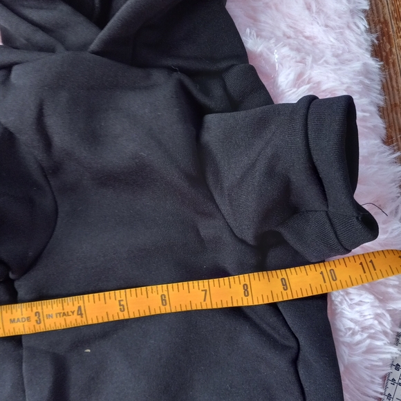 Pet hoodie! Dog seater with hood, pink horns, and spider graphic! 2 sizes! Nwot - Picture 6 of 8